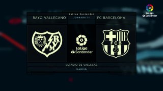 LaLiga Santander (J11) 2018/2019: Resumen y goles del Rayo Vallecano 2-3 Barcelona
