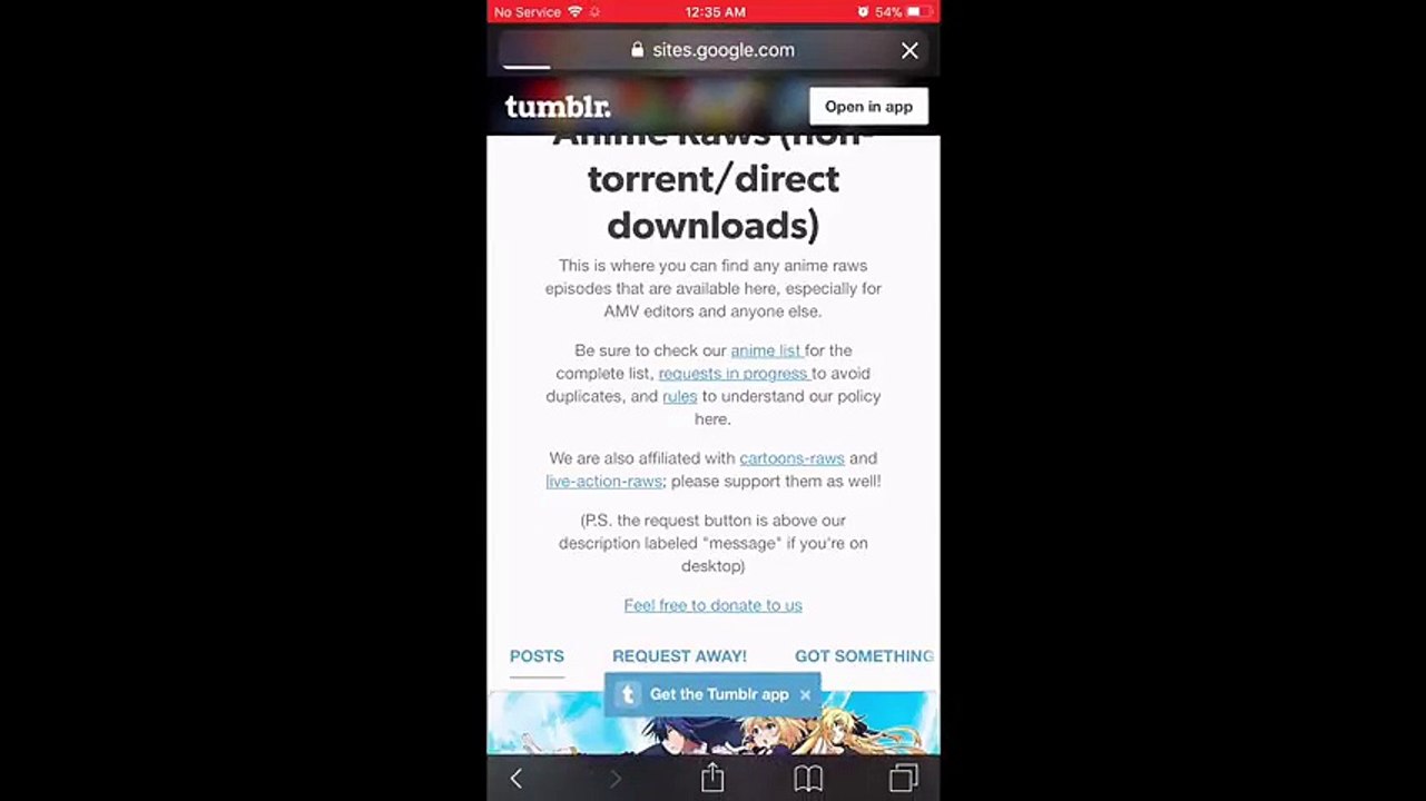 How to download anime raws (phone) SEE DESCRIPTION FOR STEPS