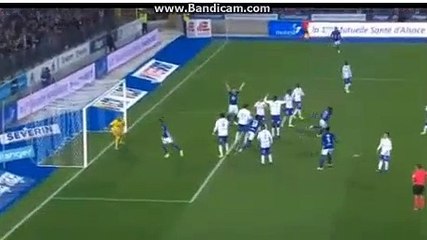 Strasbourg vs Toulouse (TFC)  Résumé & buts 1-1