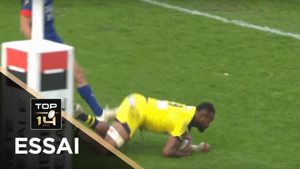 TOP 14 - Essai Peceli YATO (ASM) - Grenoble - Clermont - J9 - Saison 2018/2019