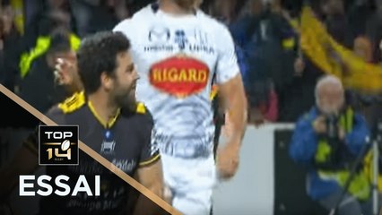 TOP 14 - Essai Kevin GOURDON (SR) - La Rochelle - Agen - J9 - Saison 2018/2019