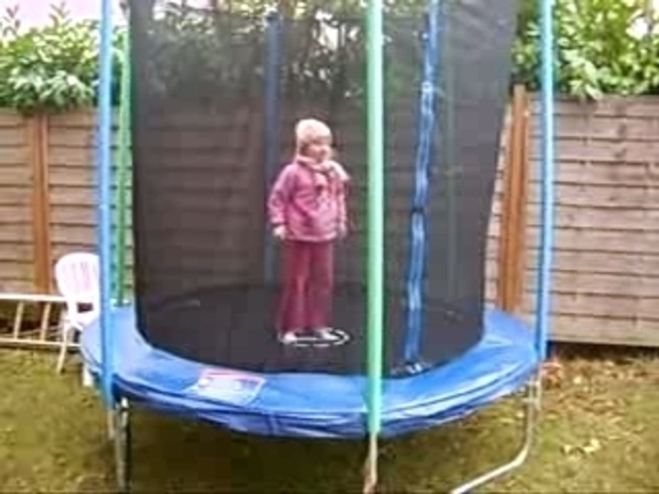 un trampoline pour Noël