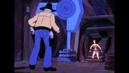 Wonder Woman vs Robot Cowboy Duel