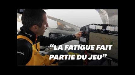 Sur la Route du Rhum, Armel Le Cléac'h dort "quand les conditions s'y prêtent"