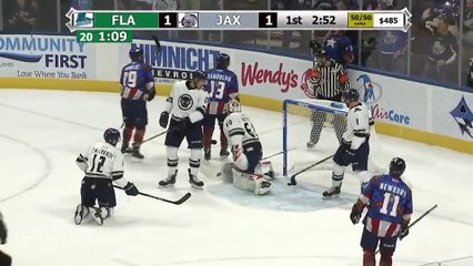 ECHL Florida Everblades 3 at Jacksonville Icemen 4
