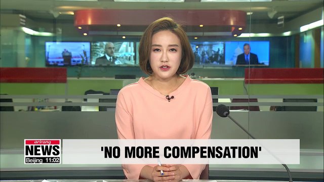 Japan FM says no more compensation for past use of forced labor