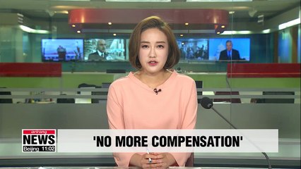 Japan FM says no more compensation for past use of forced labor