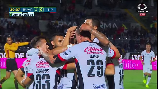 Colin Kâzım-Richards Goal - Lobos BUAP vs Club Tijuana 1-1