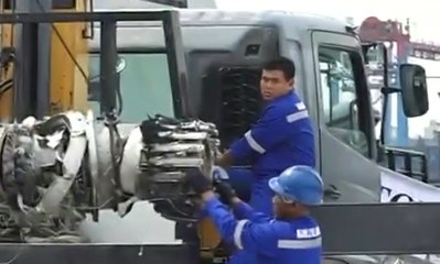 Turbin Lion Air PK-LQP Dibawa ke Dermaga JICT