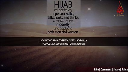 Hijab Is For Modesty Not Revealing Body By Tight-Clothing