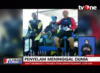 Penyelam Meninggal Dunia Saat Pencarian Lion Air JT-610