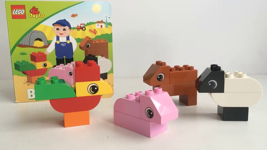 Lego Duplo Read and Build Busy Farm 6759 Unboxing Demo Review