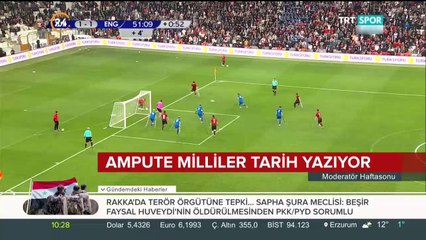 Ampute milliler tarih yazıyor