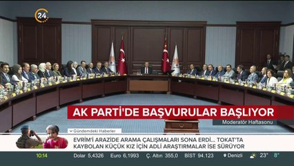 AK Parti'de başvurular başlıyor