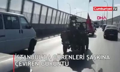 D-100'de şaşkına çeviren görüntü! Kim bu siviller?