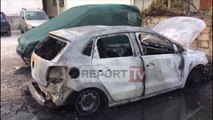 Report TV - Digjen dy makina në Vlorë, dyshohet e qëllimshme