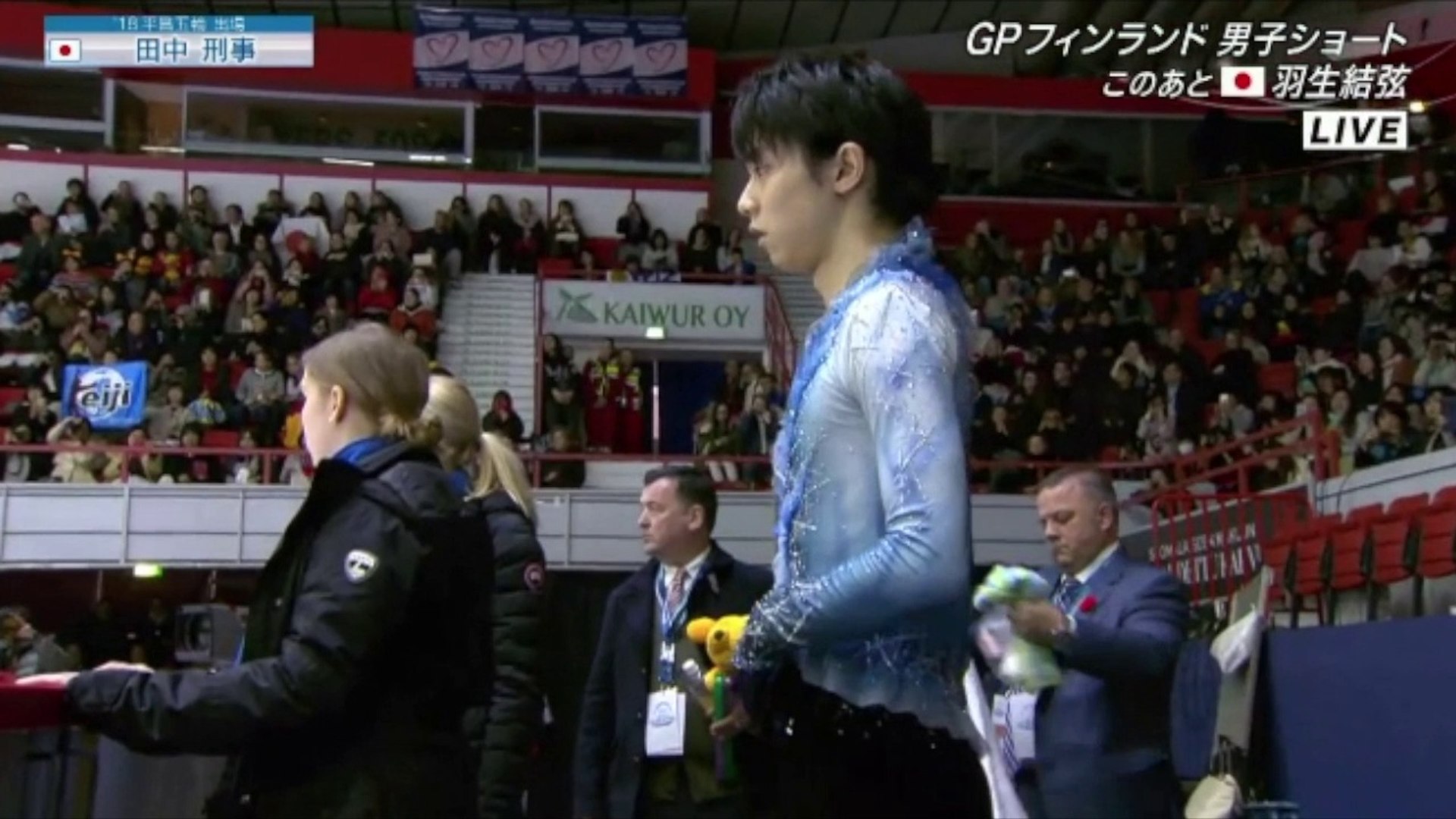 第3戦 フィンランド大会 ﾍﾙｼﾝｷ 羽生結弦選手 応援ブログ Kosumo70