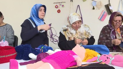 Annelerden kimsesiz çocuklara organik oyuncak - KOCAELİ