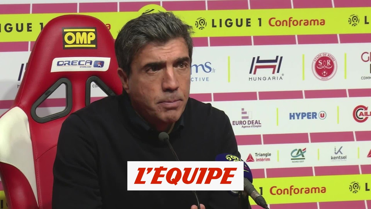 Guion «Très fier de mes joueurs» - Foot - L1 - Reims