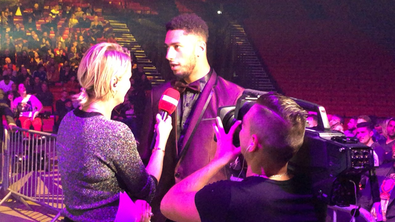 La boxeuse Estelle Mossely face à la Polonaise Kapinska