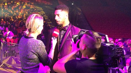 La boxeuse Estelle Mossely face à la Polonaise Kapinska