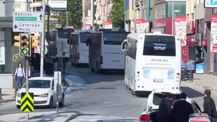 Fenerbahçeli taraftar son yolculuğuna uğurlanıyor (3) - Havadan görüntüler - İSTANBUL