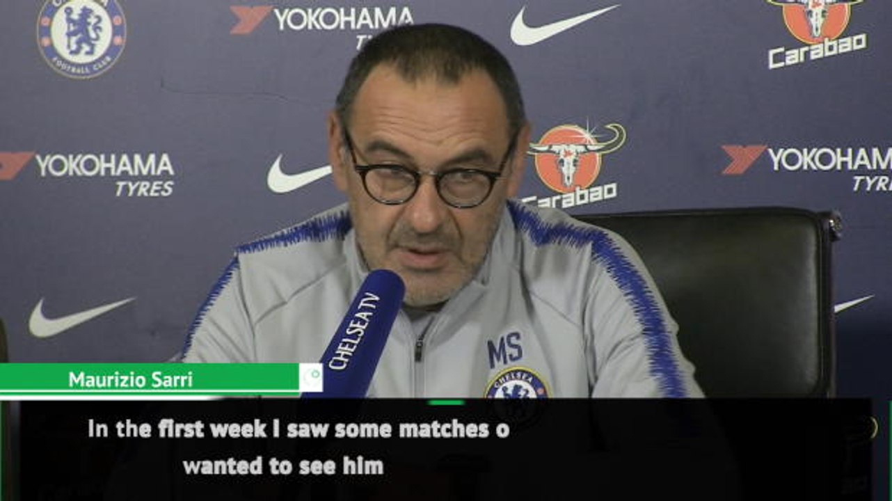 He's a very important player for us - Sarri on Ross Barkley