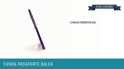 Portadocumentos de viaje funda pasaporte Baler