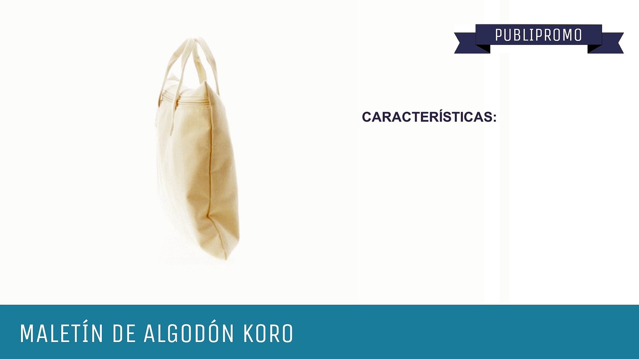 Maletines personalizados: Maletín de algodón barato Koro