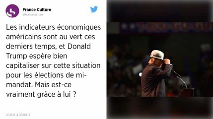 Élections de mi-mandat aux États-Unis. Donald Trump vante son bilan économique