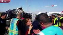 Atatürk Havalimanı’nda personel servisi kaza yaptı: 9 yaralı