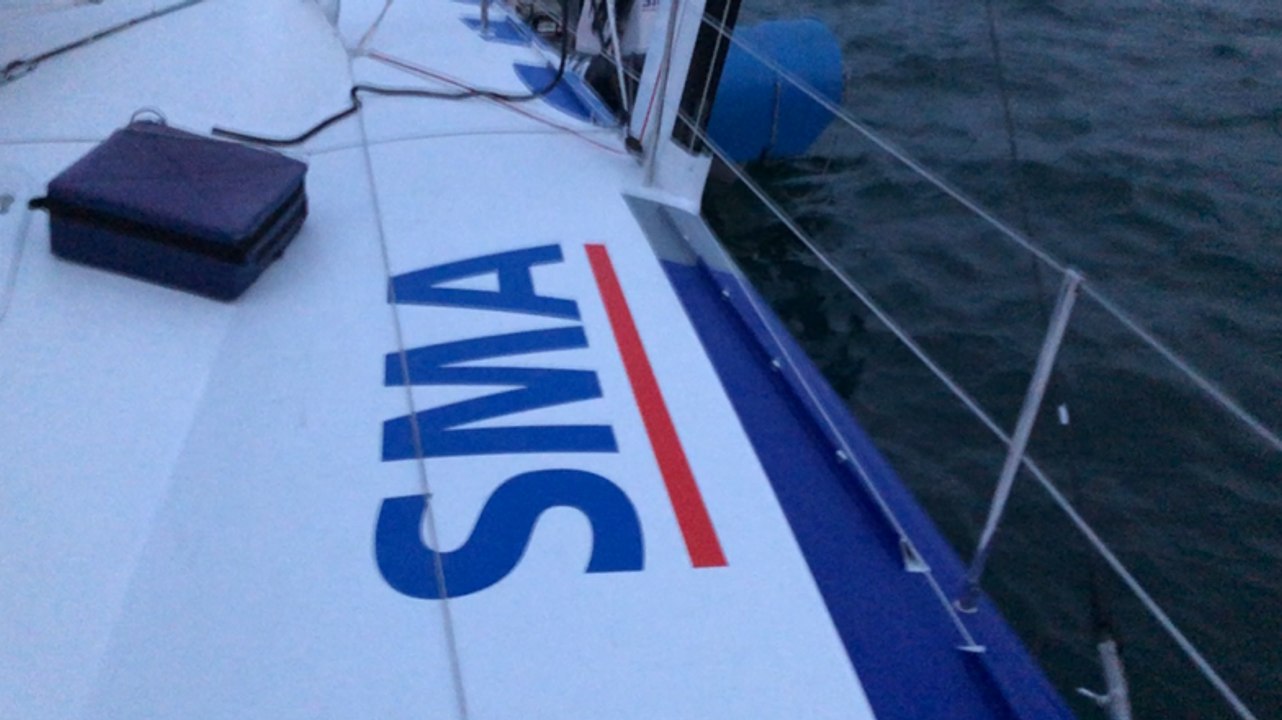 Route du Rhum. Dernières heures avant le départ à bord de SMA