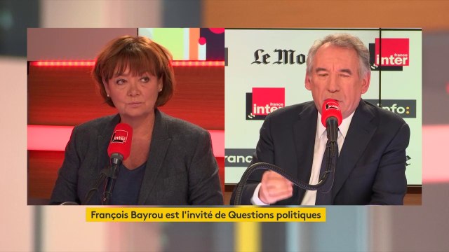 François Bayrou : Il est temps que s'expriment dans la majorité tous ceux qui refusent cette rupture entre ce prétendu haut et la base de la société