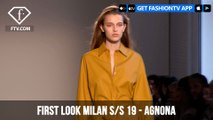 First Look Milan Spring/Summer 2019 - Agnona | FashionTV | FTV