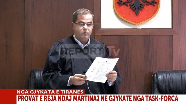 Report TV - Vrasja në ish-bllok/ Gjykata 30 ditë burg të tjera Martinit, 2 prova të pavlefshme