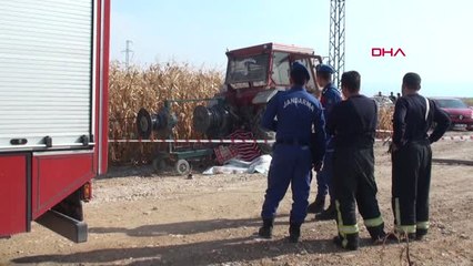 Karaman Damlama Su Borusu Toplama Makinasına Kapılan Kadın Öldü