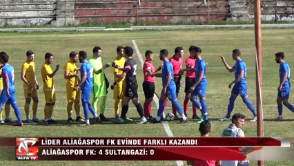 Lider Aliağaspor FK Evinde Farklı Kazandı