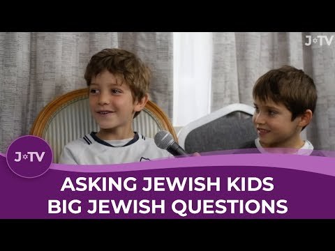 Asking Jewish Kids Big Jewish Questions