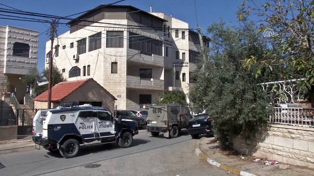 İsrail'den Kudüs valiliğine baskın - KUDÜS