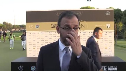 Turkish Airlines Open 2018 Uluslararası Golf Turnuvası - Gençlik ve Spor Bakanı Kasapoğlu