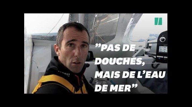 Sur la Route du Rhum 2018, pas de douches mais de l'eau de mer et du savon