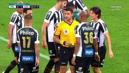 Palmeiras x Santos (Campeonato Brasileiro 2018 32ª rodada) 2° tempo