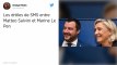 Les drôles de SMS entre Matteo Salvini et Marine Le Pen
