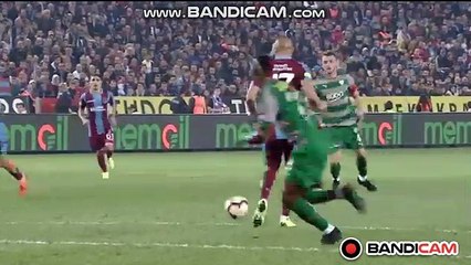 Goal Rodallega H.  (1-0) Trabzonspor vs 	Bursaspor