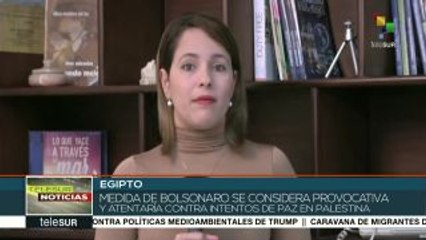 Palestina: Hamas repudia anuncio de traslado de embajada de Brasil