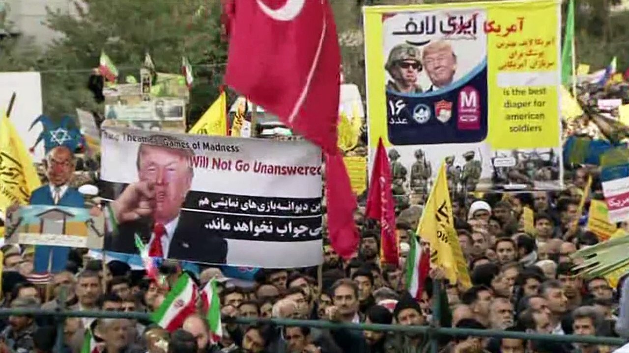 Proteste im Iran gegen USA vor Inkrafttreten neuer Sanktionen