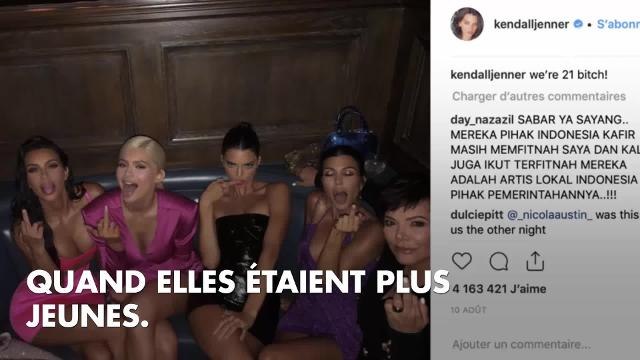 PHOTO. Kim Kardashian partage une photo trop mignonne de Kendall Jenner pour son anniversaire
