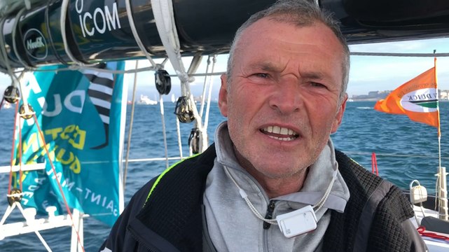 Route du Rhum. Le passage des écluses de SMA vu par le Boat Captain