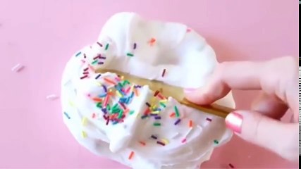 Mixing Random Things Into Slime - Satisfying Slime ASMR !