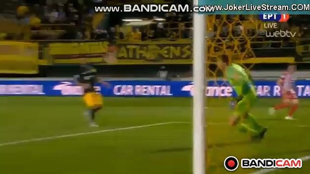Goal Hassan A. (0-1) Aris Salonica vs	Olympiakos Pireus